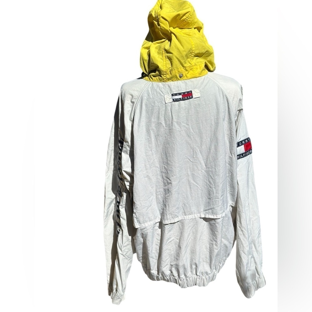 Tommy Hilfiger Vintage 90’s Windbreaker Logo Long Sleeve Jacket - Picture 5 of 14